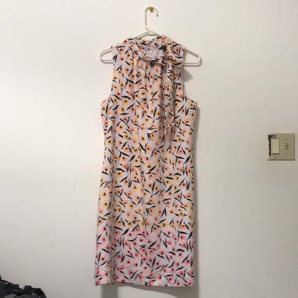 Ann Taylor Factory Bow Halter Dress - Picture 2 of 7